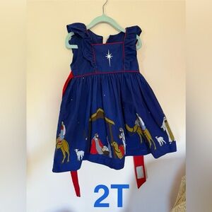 Boutique Christmas Dress, girls, 24mo/2T